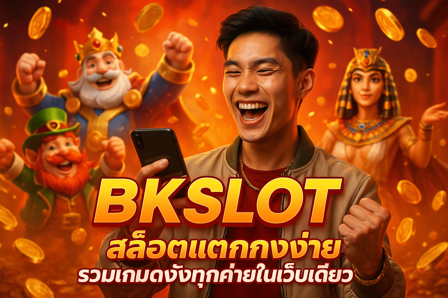 BKSLOT สล็อตแตกง่าย รวมเกมดังทุกค่ายในเว็บเดียว