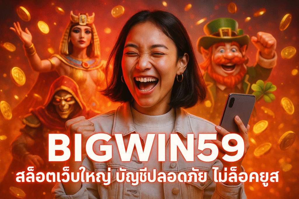 BIGWIN59 สล็อตเว็บใหญ่ บัญชีปลอดภัย ไม่ล็อคยูส