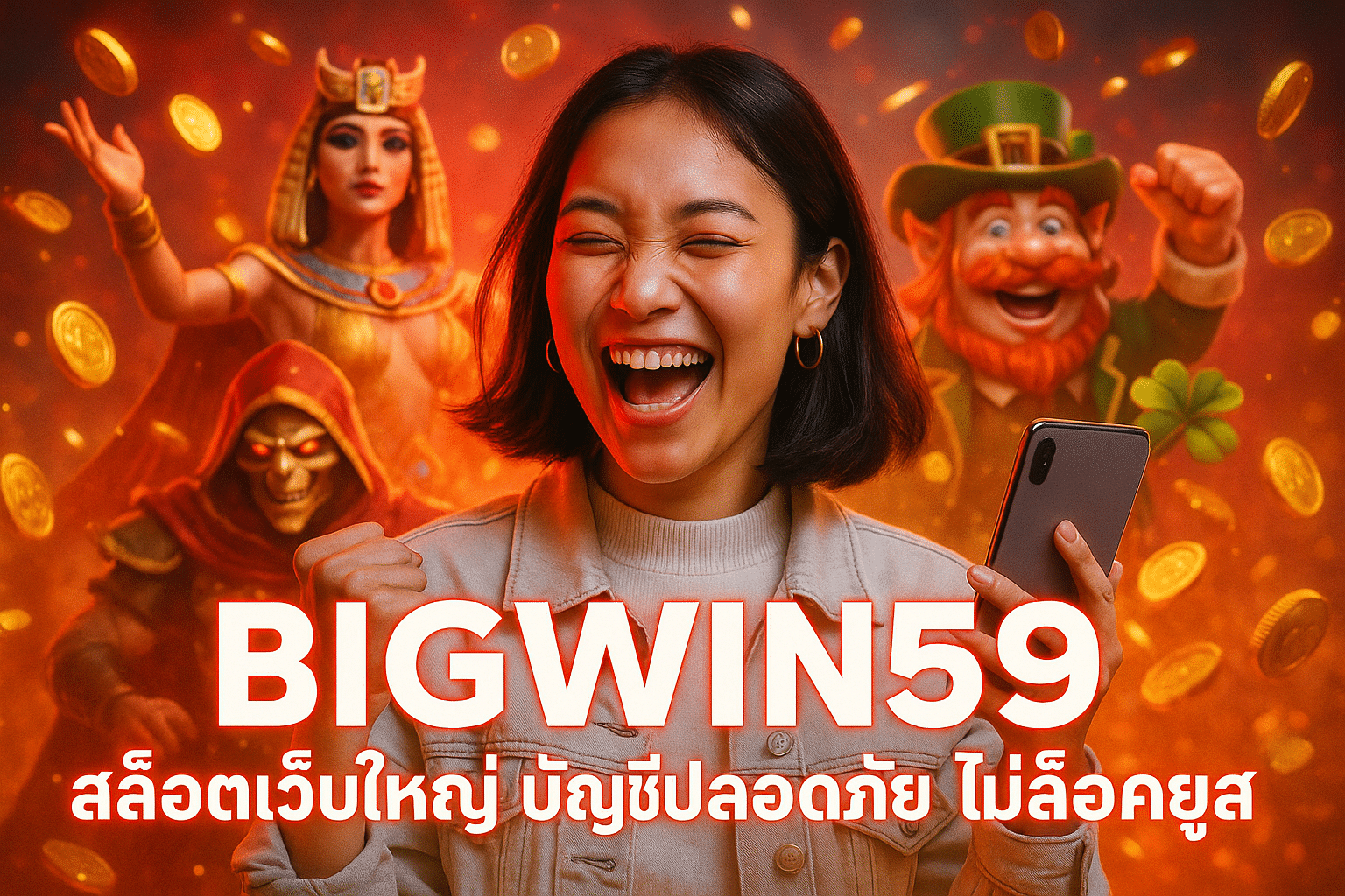 BIGWIN59 สล็อตเว็บใหญ่ บัญชีปลอดภัย ไม่ล็อคยูส
