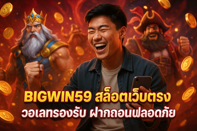 BIGWIN59 สล็อตเว็บตรง วอเลทรองรับ ฝากถอนปลอดภัย
