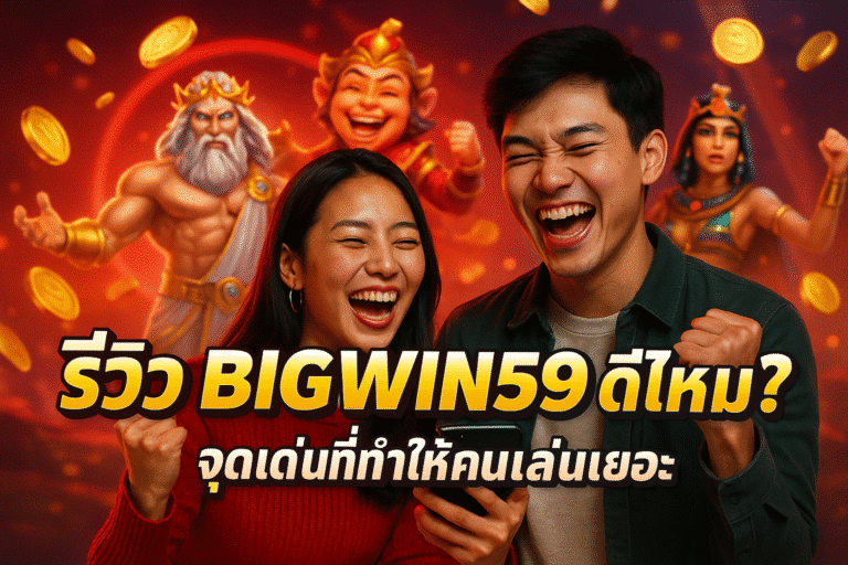รีวิว BIGWIN59 ดีไหม? จุดเด่นที่ทำให้คนเล่นเยอะ