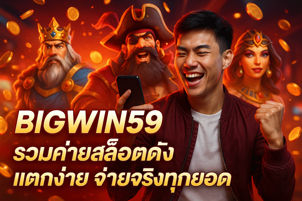 BIGWIN59 รวมค่ายสล็อตดัง แตกง่าย จ่ายจริงทุกยอด