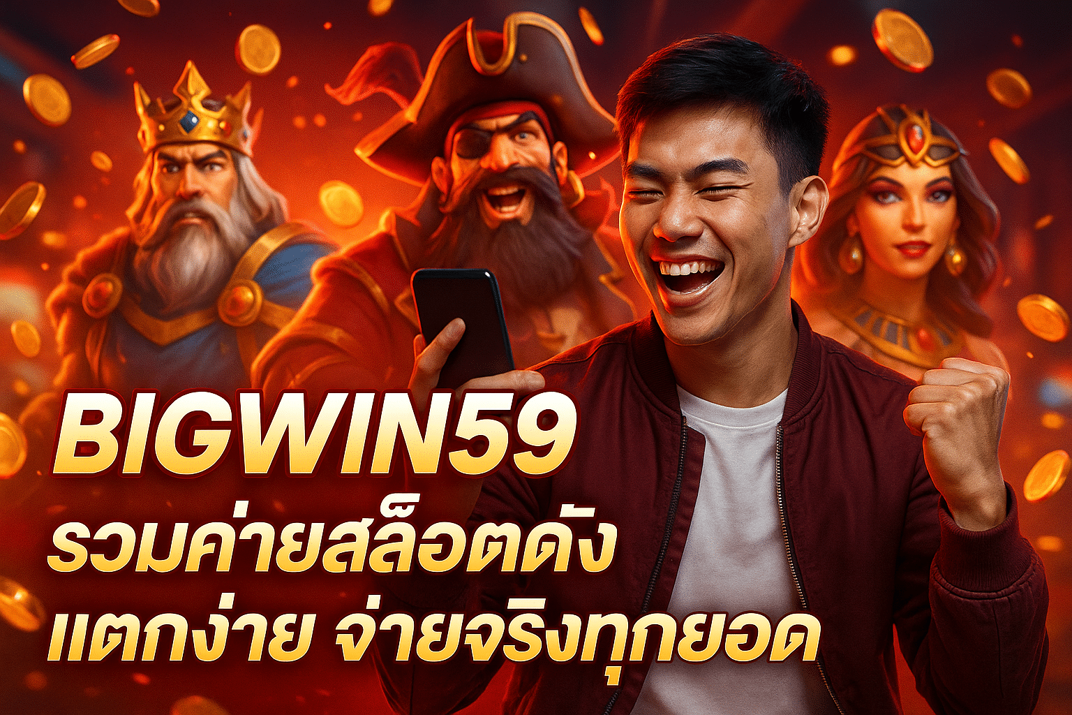 BIGWIN59 รวมค่ายสล็อตดัง แตกง่าย จ่ายจริงทุกยอด
